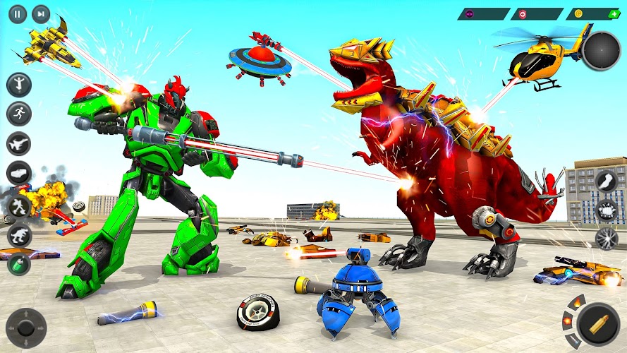 Dino Robot Transforming Game Screenshot 14