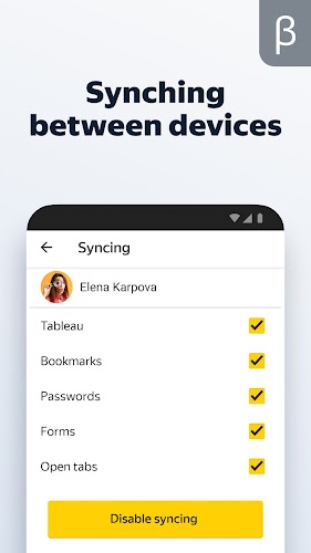 Yandex Browser (beta) Screenshot 3