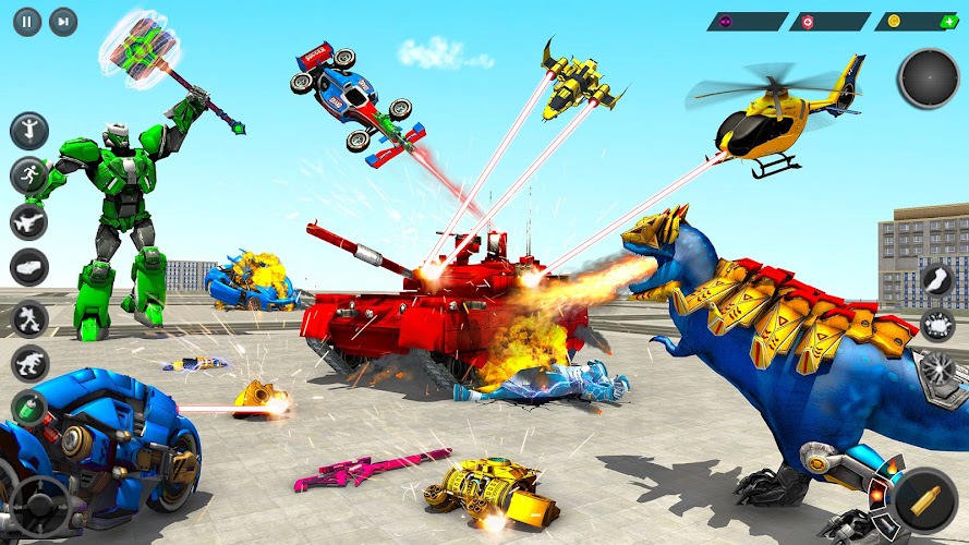 Dino Robot Transforming Game Screenshot 8