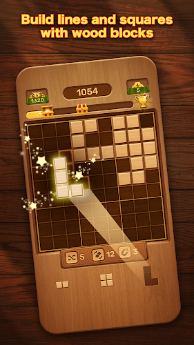 Just Blocks: Wood Block Puzzle Screenshot 1