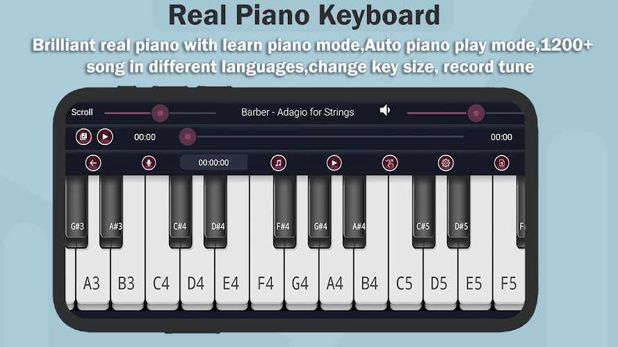 Real Piano-Piano Keyboard Screenshot 4