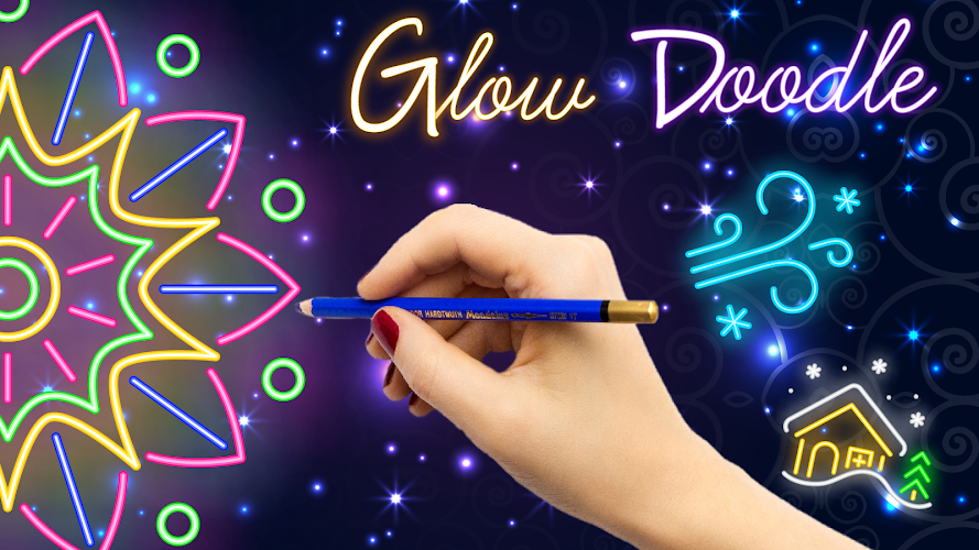 Glow Doodle Art - Color & Draw Screenshot 15