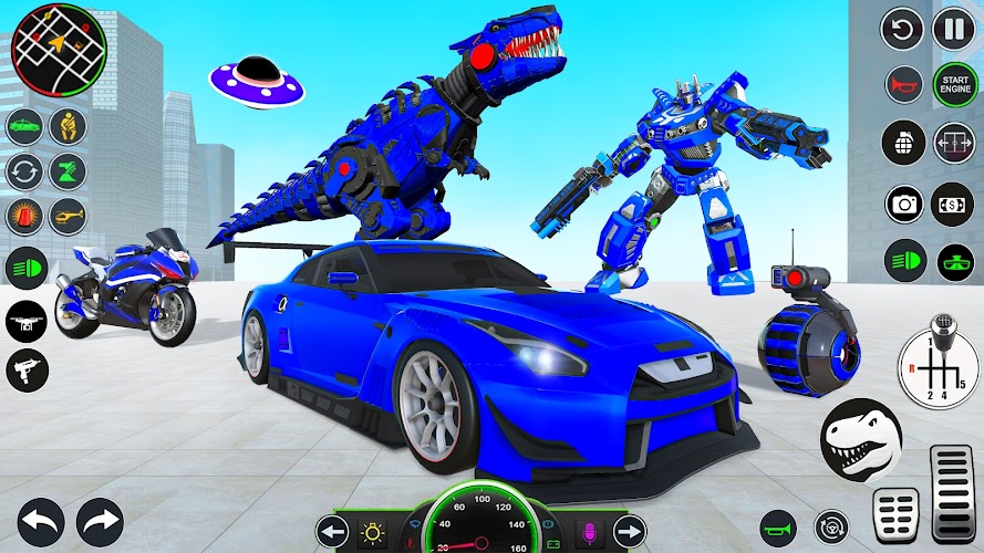 Dino Robot Transforming Game Screenshot 17