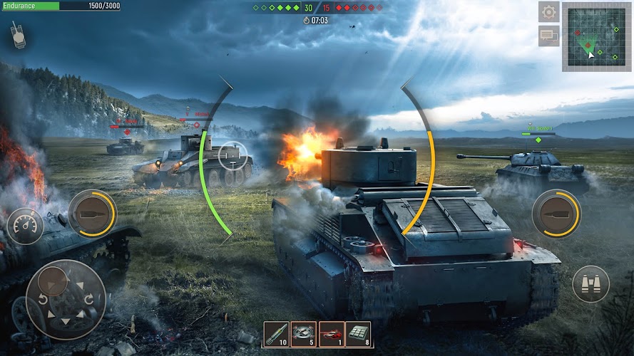 Battle Tanks - Tank Games WW2 Screenshot 2