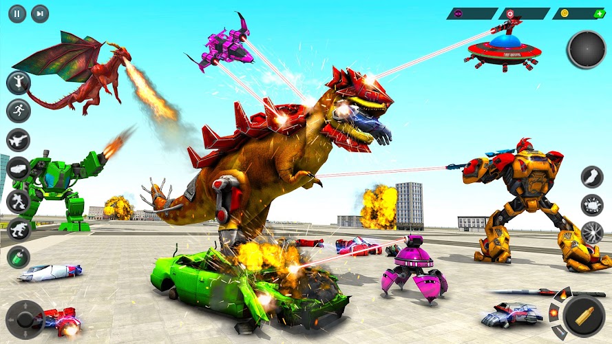 Dino Robot Transforming Game Screenshot 23