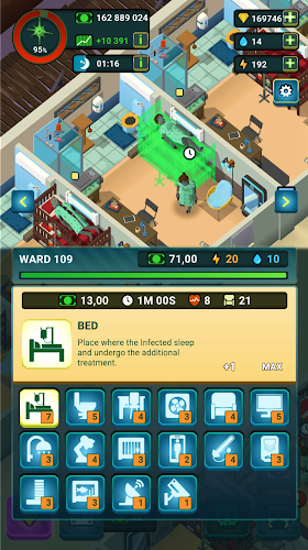 Zombie Hospital - Idle Tycoon Screenshot 13