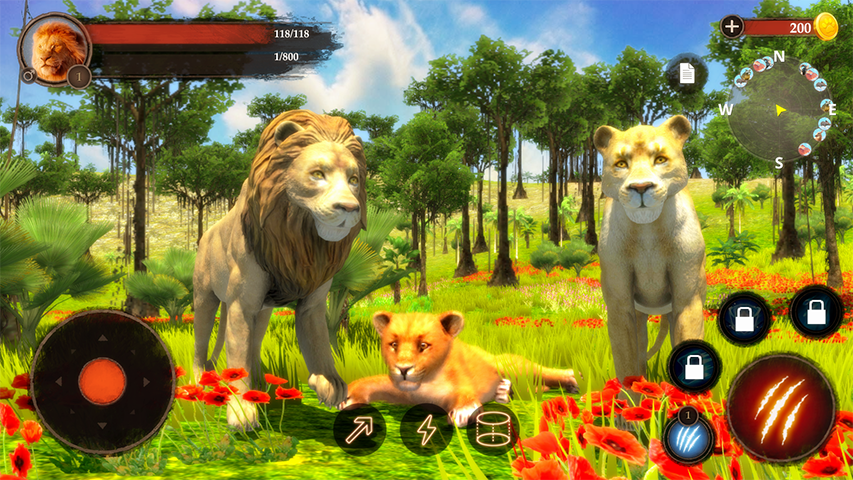 Con sư tử Screenshot 8