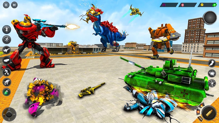 Dino Robot Transforming Game Screenshot 5