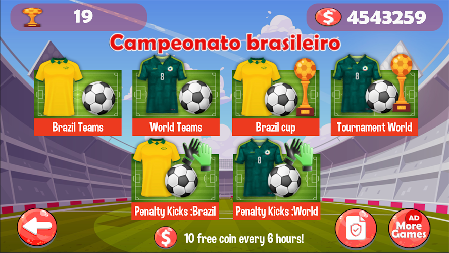 campeonato brasileiro futebol Screenshot 1
