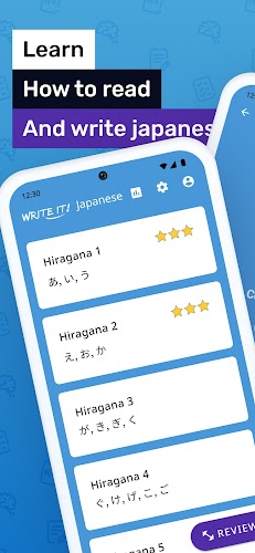 Write It! Japanese Screenshot 1