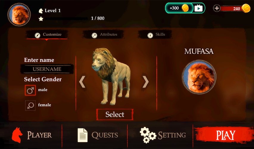 Con sư tử Screenshot 10