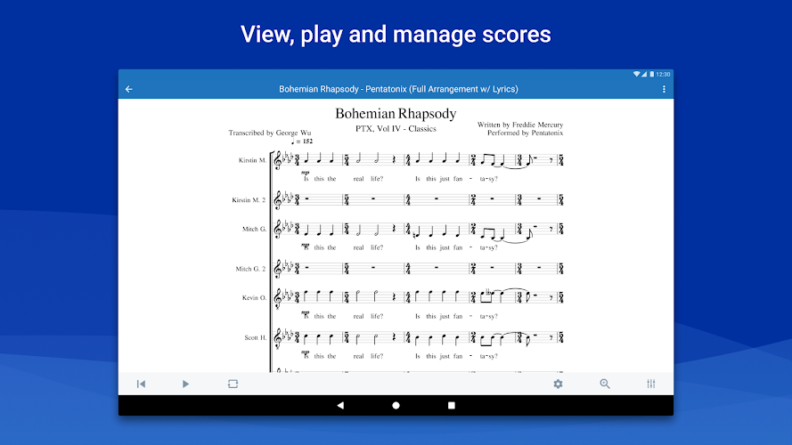 MuseScore: sheet music Screenshot 13