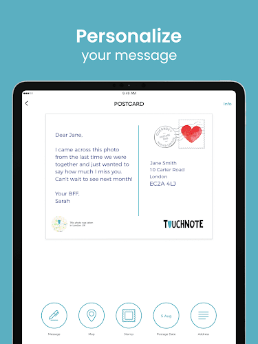 TouchNote: Gifts & Cards Screenshot 24