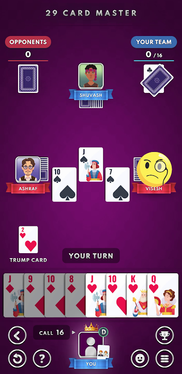 29 Card Master : Offline Game Screenshot 3
