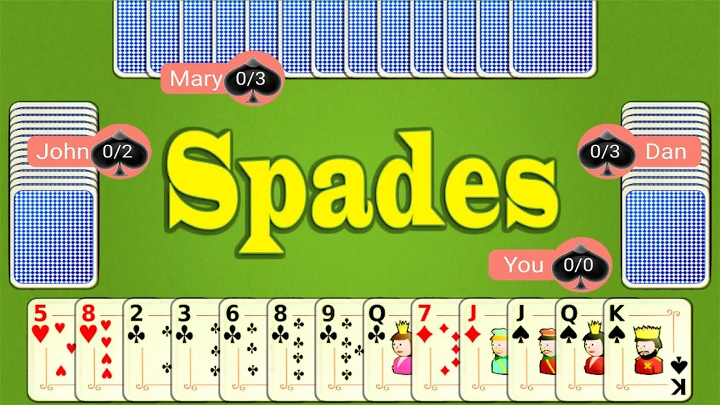 Spades Mobile Screenshot 1