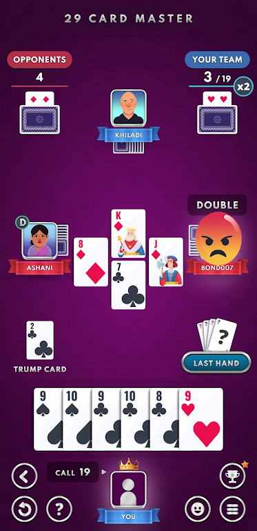 29 Card Master : Offline Game Screenshot 1