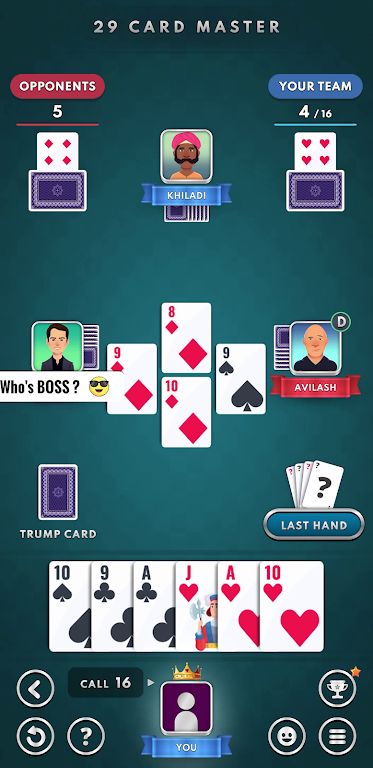 29 Card Master : Offline Game Screenshot 2