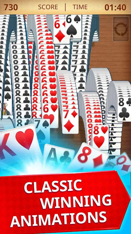 Free solitaire © - Card Game Screenshot 1