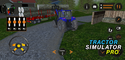 Farm Simulator: WoodTransport Screenshot 1