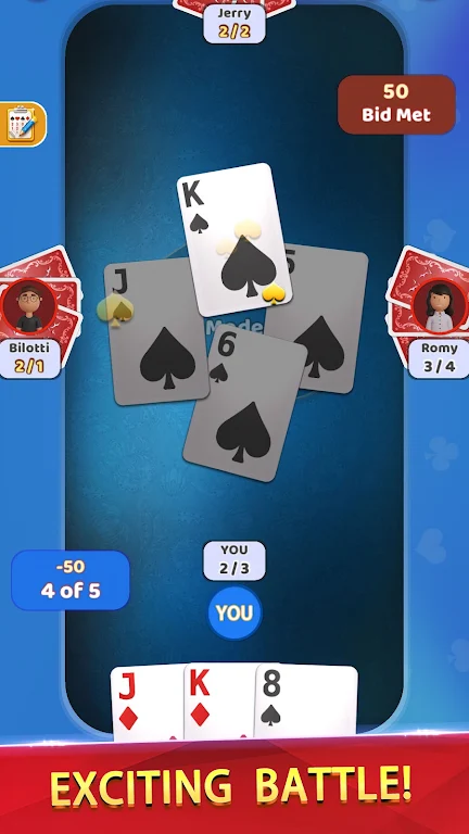 Spades Offline - Card Game Screenshot 3
