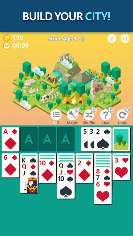 Solitaire : Age of solitaire Screenshot 1