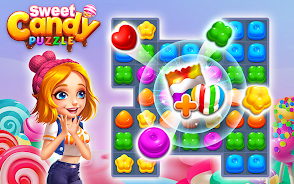 Sweet Candy Puzzle: Match Game Screenshot 8