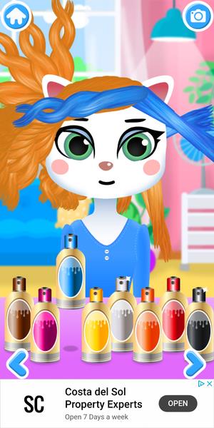 Hair salon: animals Screenshot 6