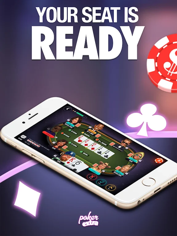 Poker Extra: Texas Holdem Game Screenshot 1