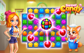 Sweet Candy Puzzle: Match Game Screenshot 6