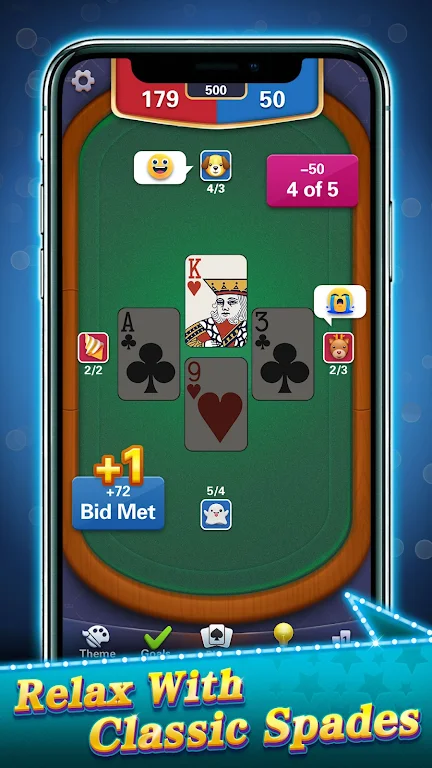 Spades Classic - Card Games Screenshot 2