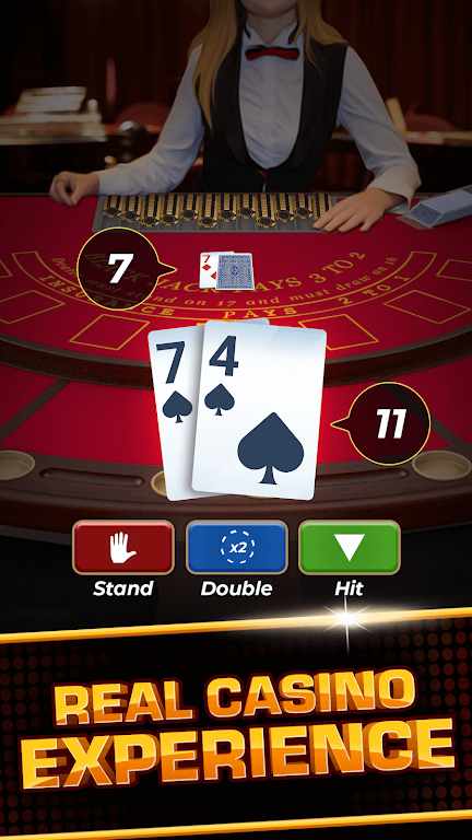 Classic Blackjack 21 - Casino Screenshot 3