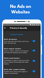 Blue Proxy: proxy browser VPN Screenshot 4