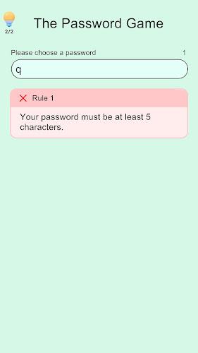 The Password Game Screenshot 2
