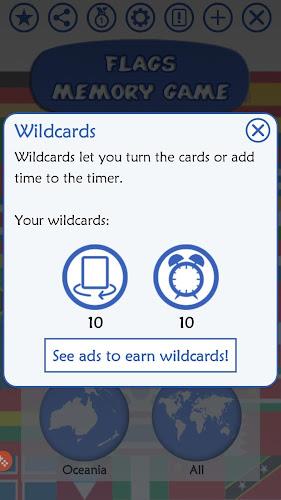 Flags Memory Game Screenshot 8