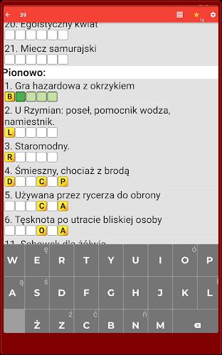 Krzyżówki Screenshot 10