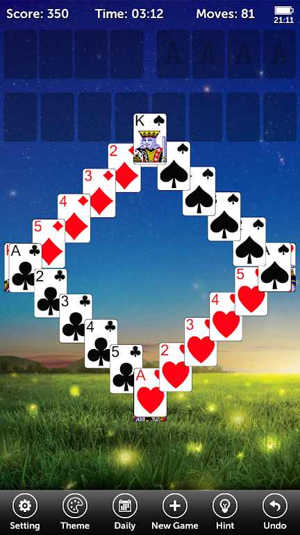 FreeCell Solitaire Pro Screenshot 1
