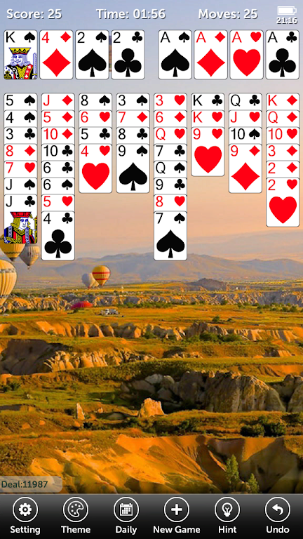 FreeCell Solitaire Pro Screenshot 3