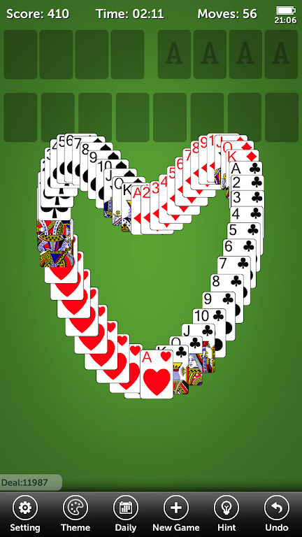 FreeCell Solitaire Pro Screenshot 2