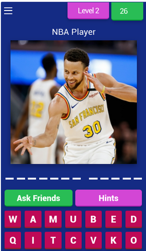 Guess The Basketball Player - NBA Quiz Screenshot 2