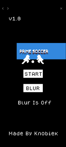 PRIME SOCCER Screenshot 1