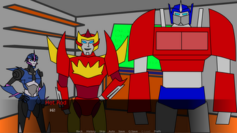 Transformers CYOA Demo Screenshot 2