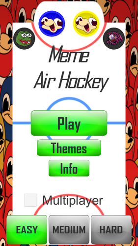 Meme Air Hockey Screenshot 1
