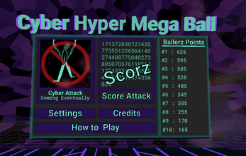 Cyber Hyper Mega Ball Screenshot 2