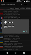 VPN Servers for OpenVPN Screenshot 7