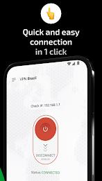 VPN Brazil - get Brazilian IP Screenshot 3