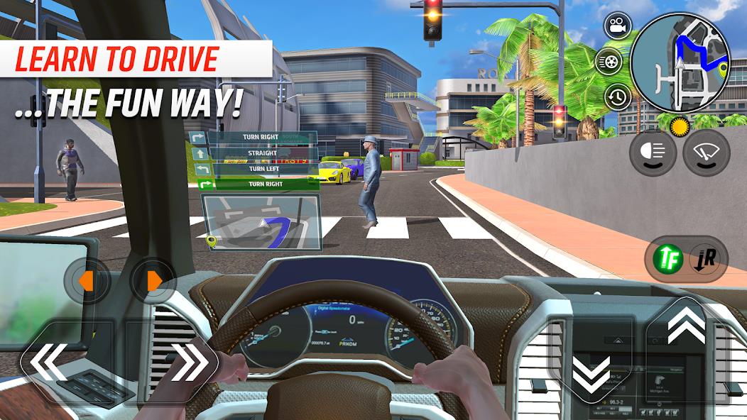 Car Driving School Simulator Mod Screenshot 1
