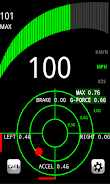 Speedometer with G-FORCE meter Screenshot 2