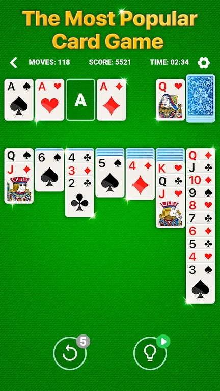 Solitaire - game bài online Screenshot 1