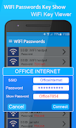 Wifi Password Key Show Connect Screenshot 3