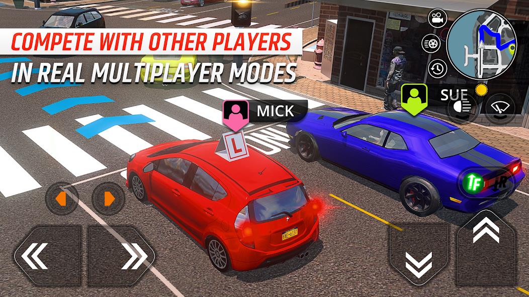 Car Driving School Simulator Mod Screenshot 5